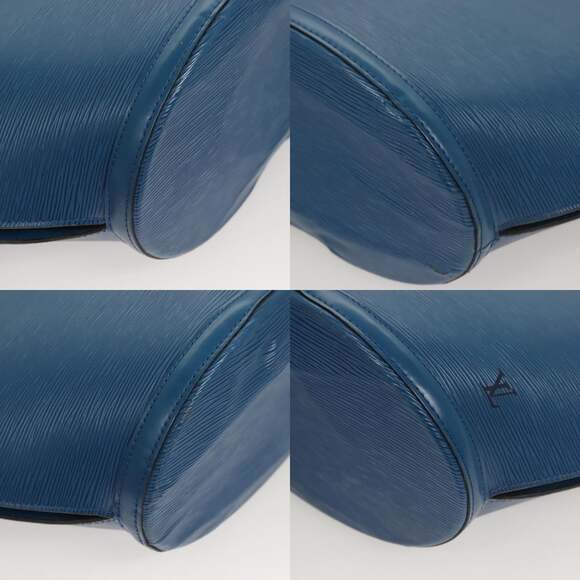 LOUIS VUITTON Epi Saint Jacques Shopping Shoulder Bag Blue M52275 - Picture 10 of 12
